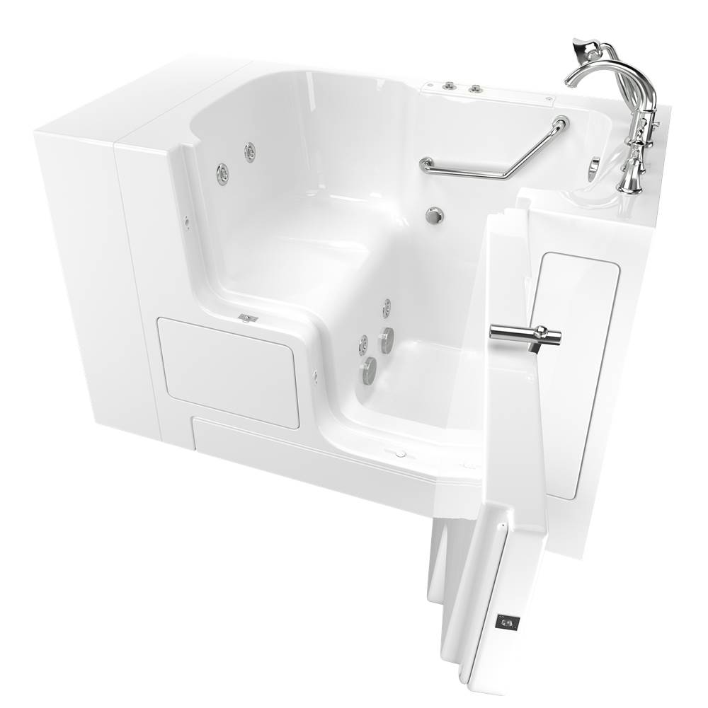 SPS Companies, Inc.American StandardGelcoat Premium Series 32 in. x 52 in. Outward Opening Door Walk-In Bathtub with Whirlpool system
