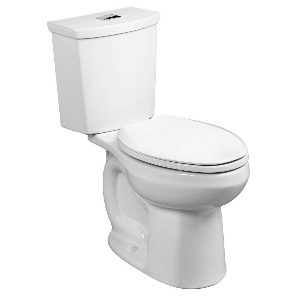 SPS Companies, Inc.American StandardH2Option® Two-Piece Dual Flush 1.28 gpf/4.8 Lpf and 0.92 gpf/3.5 Lpf Standard Height Elongated Toilet Less Seat