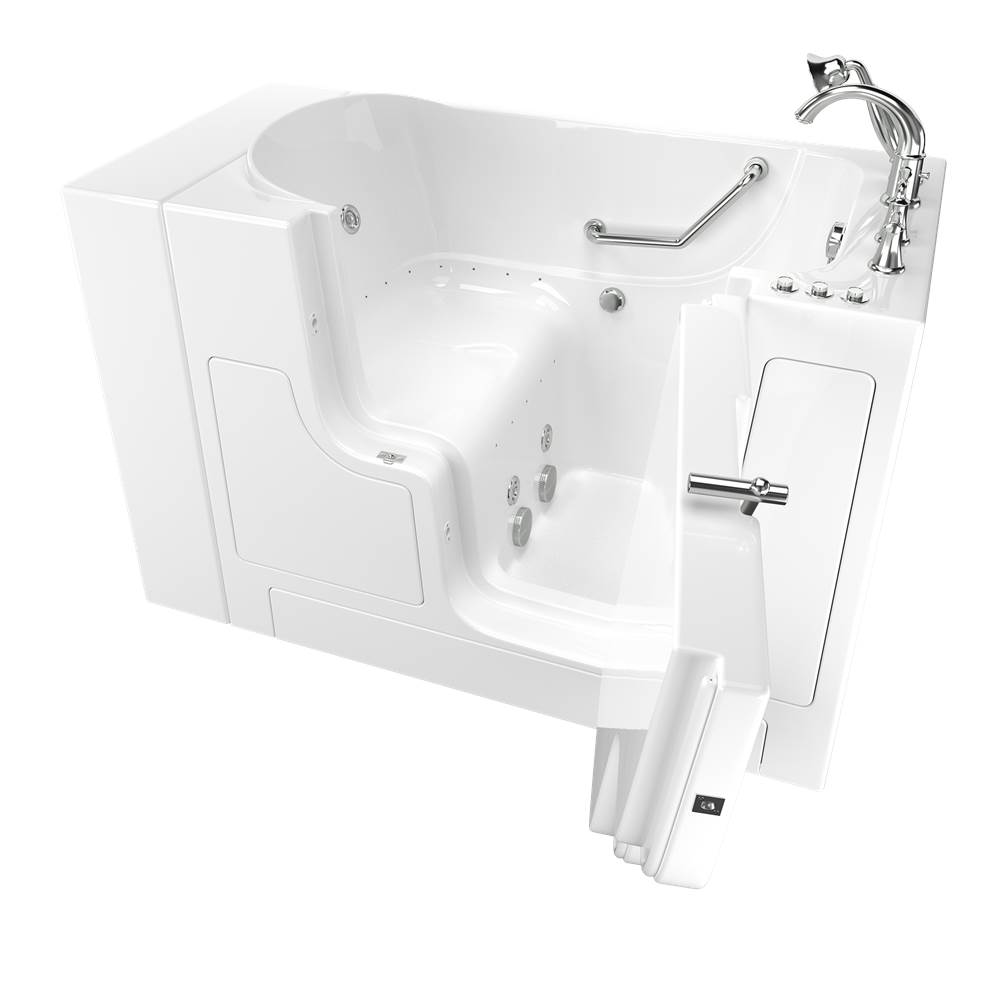 SPS Companies, Inc.American StandardGelcoat Premium Series 30 in. x 52 in. Outward Opening Door Walk-In Bathtub with Air Spa and Whirlpool system