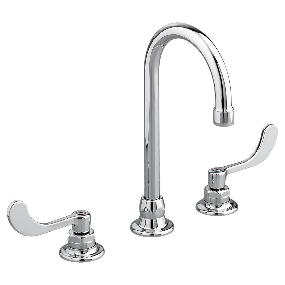 SPS Companies, Inc.American StandardMonterrey® 8-Inch Widespread Gooseneck Faucet With Wrist Blade Handles 1.5 gpm/5.7 Lpm With 3rd Water Inlet