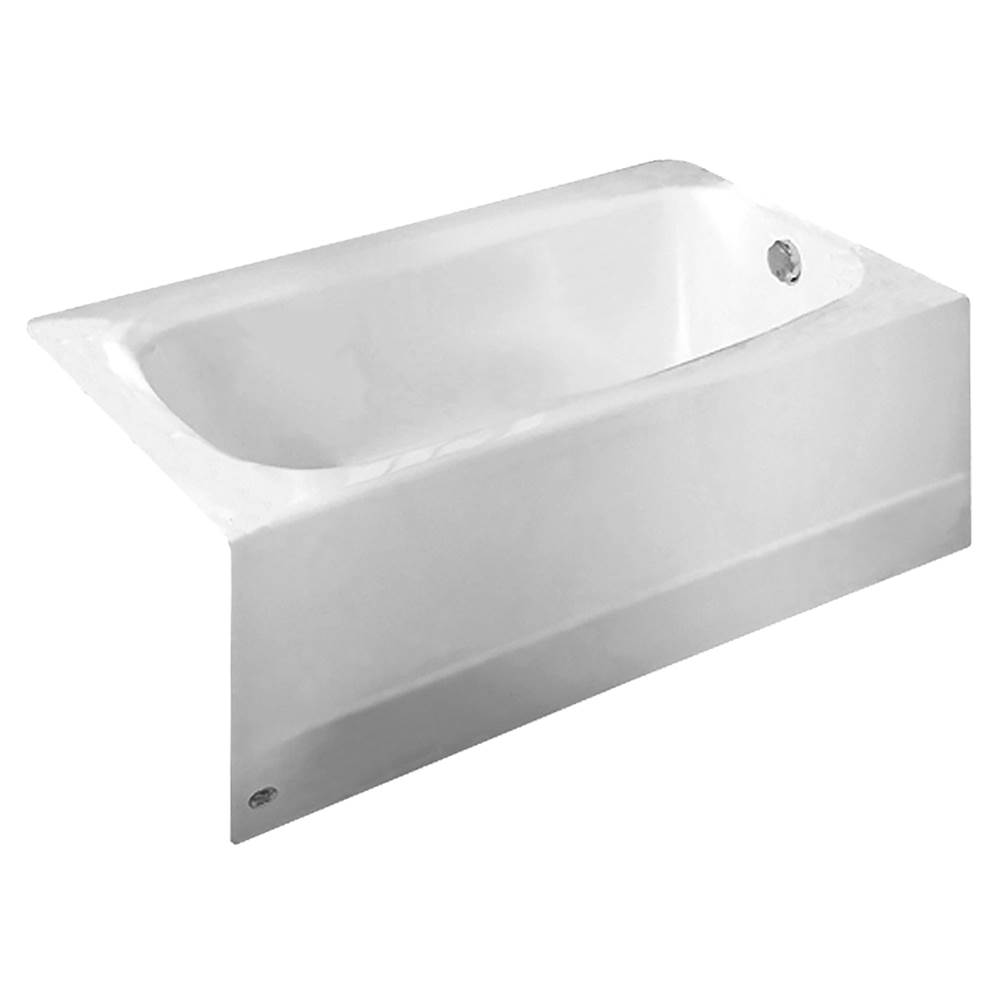 SPS Companies, Inc.American StandardCambridge® Americast® 60 x 32-Inch Integral Apron Bathtub With Left-Hand Outlet
