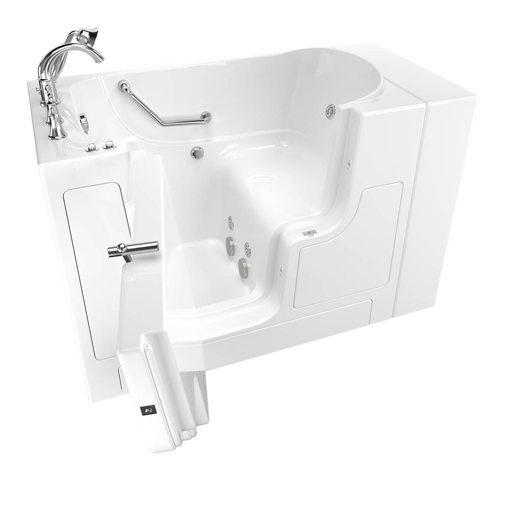SPS Companies, Inc.American StandardGelcoat Premium Series 30 in. x 52 in. Outward Opening Door Walk-In Bathtub with Whirlpool system