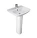 Barclay - 3-1118WH - Complete Pedestal Bathroom Sinks