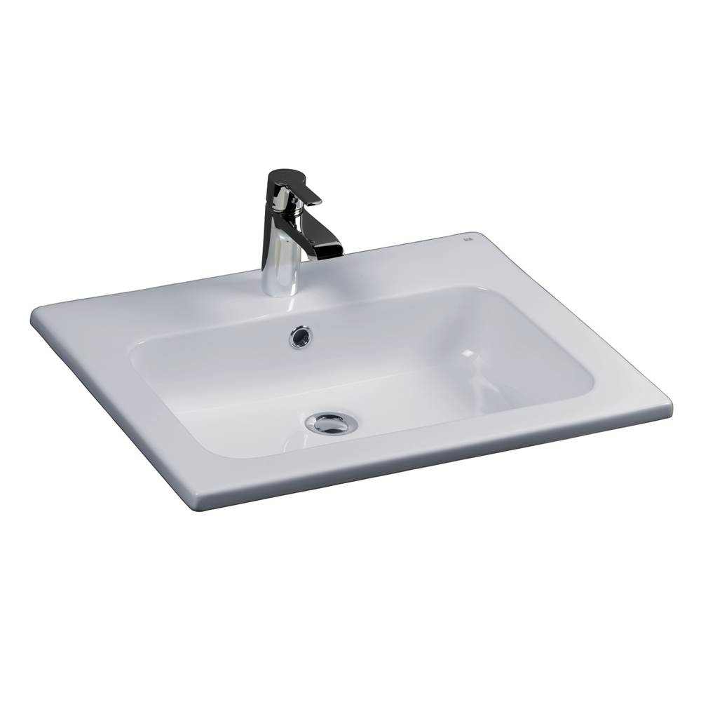 Barclay Drop In Bathroom Sinks item 4-158WH
