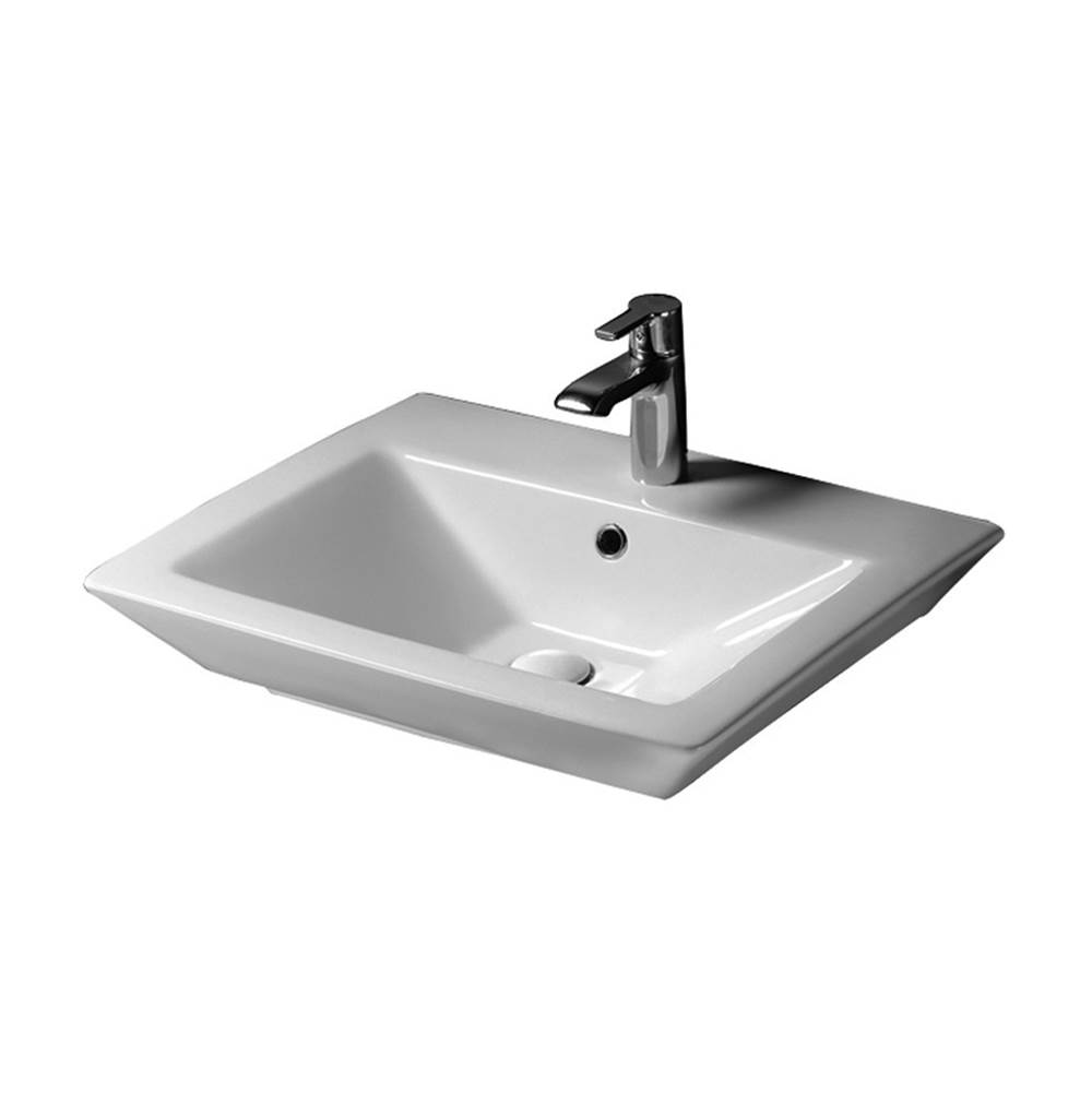Barclay Wall Mount Bathroom Sinks item 4-372WH