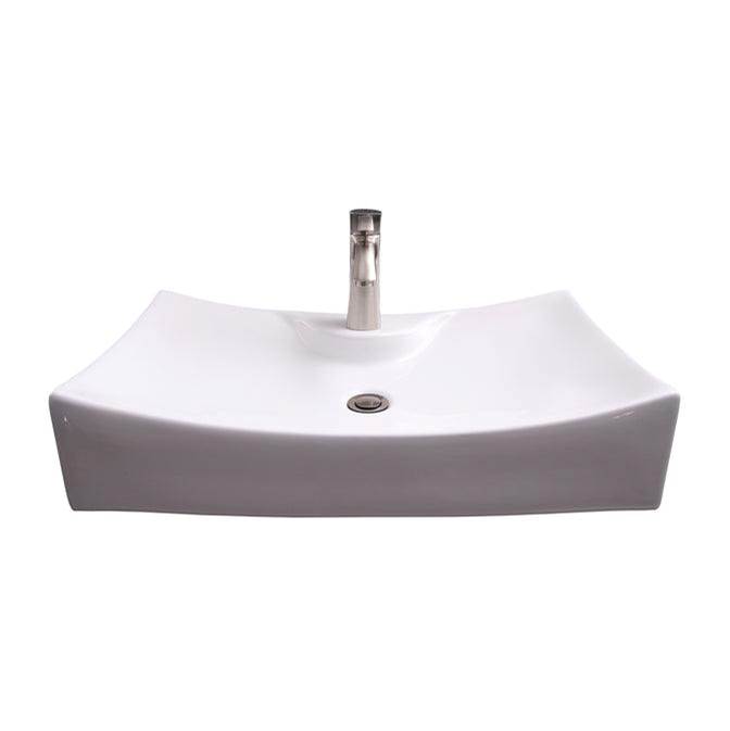 Barclay Wall Mounted Bathroom Sink Faucets item 4-9002WH
