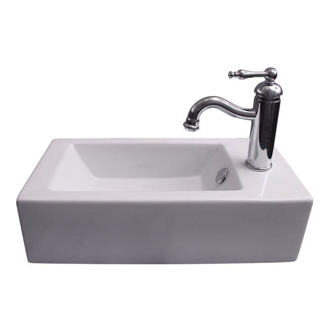 Barclay Wall Mounted Bathroom Sink Faucets item 4-9050WH