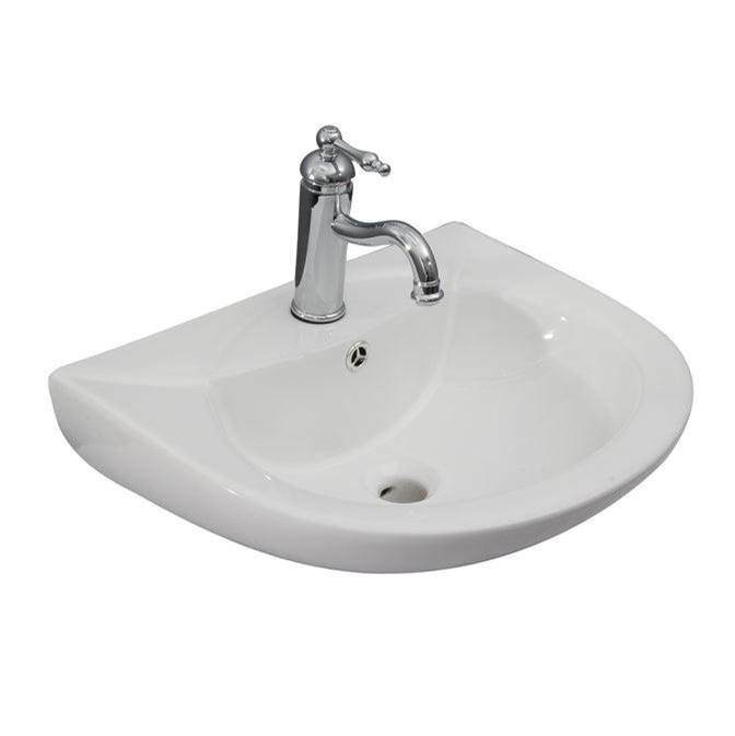 Barclay Wall Mounted Bathroom Sink Faucets item 4-9154WH