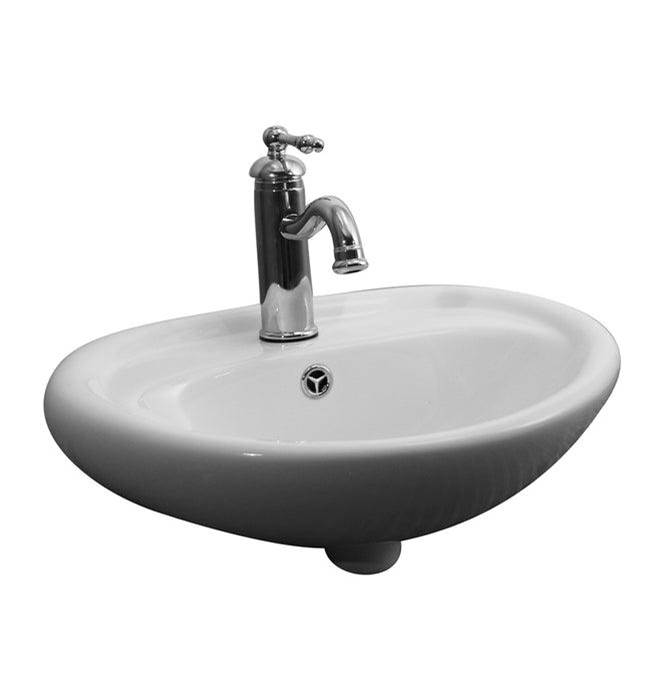 Barclay Wall Mounted Bathroom Sink Faucets item 4-9164WH