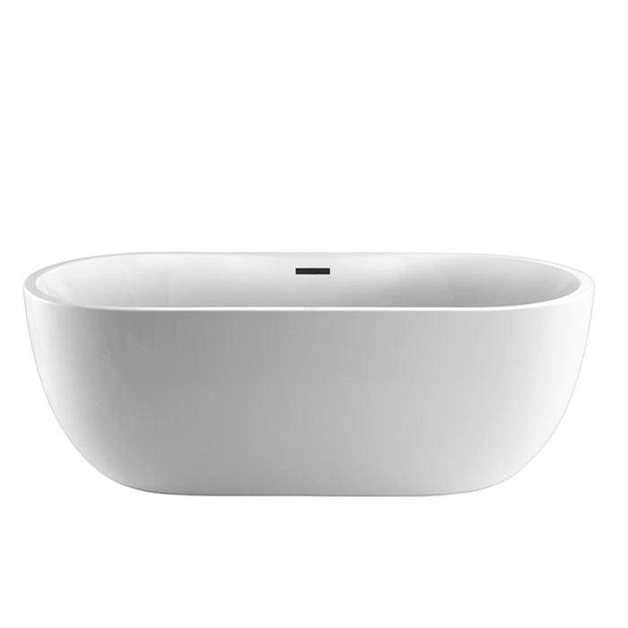 Barclay Free Standing Soaking Tubs item ATOV7H65FIG-WT