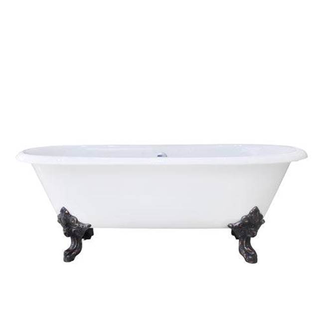 Barclay Free Standing Soaking Tubs item CTDRN72-WH-PN