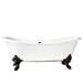 Barclay - CTDS7H73L-WH-CP - Free Standing Soaking Tubs