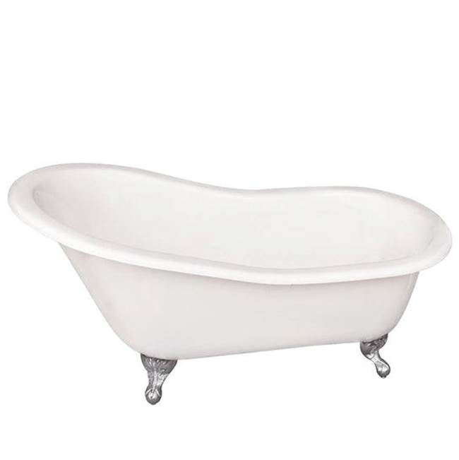 Barclay Clawfoot Soaking Tubs item CTS7H67-WH-BN