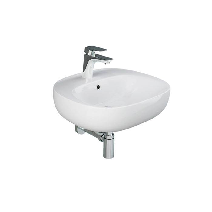 Barclay Wall Mount Bathroom Sinks item 4-1714WH