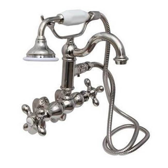 Barclay Deck Mount Roman Tub Faucets With Hand Showers item 4802-MC-PN