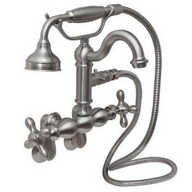 Barclay Deck Mount Roman Tub Faucets With Hand Showers item 4804-MC-BN