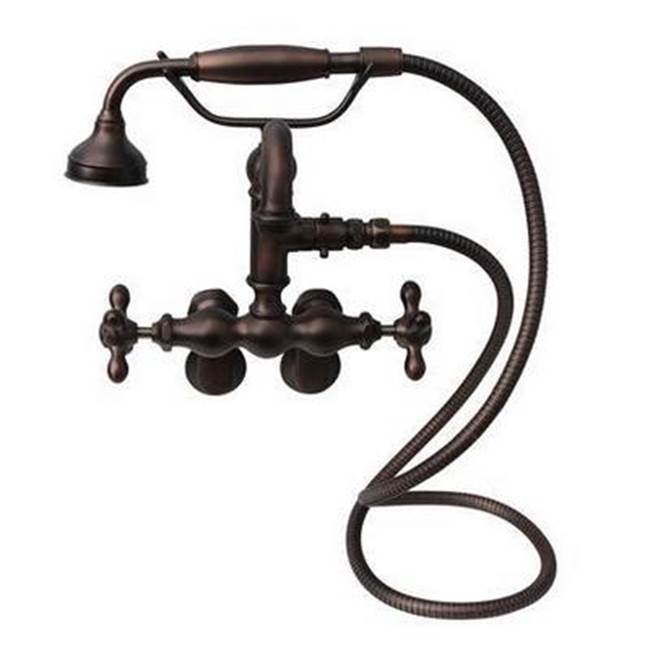 Barclay Deck Mount Roman Tub Faucets With Hand Showers item 4804-MC-ORB