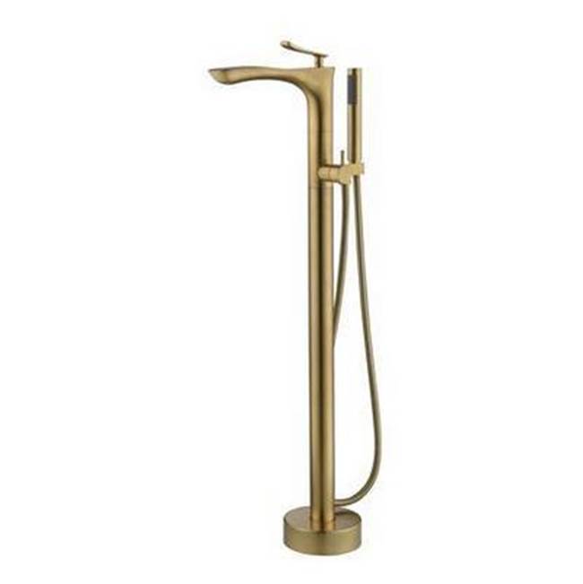 SPS Companies, Inc.BarclayKayla Freestandng Tub Filler w/HS, Brushed Gold