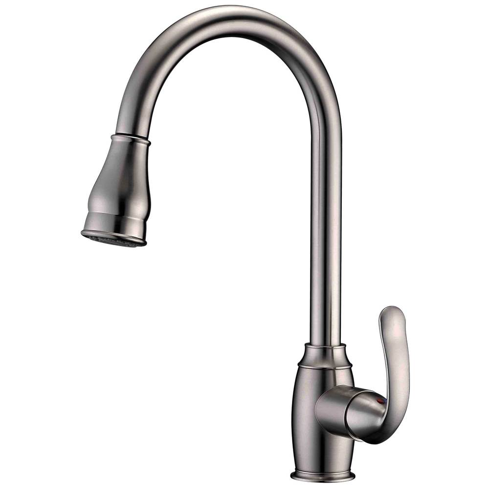 Barclay Pull Out Faucet Kitchen Faucets item KFS408-L4-BN
