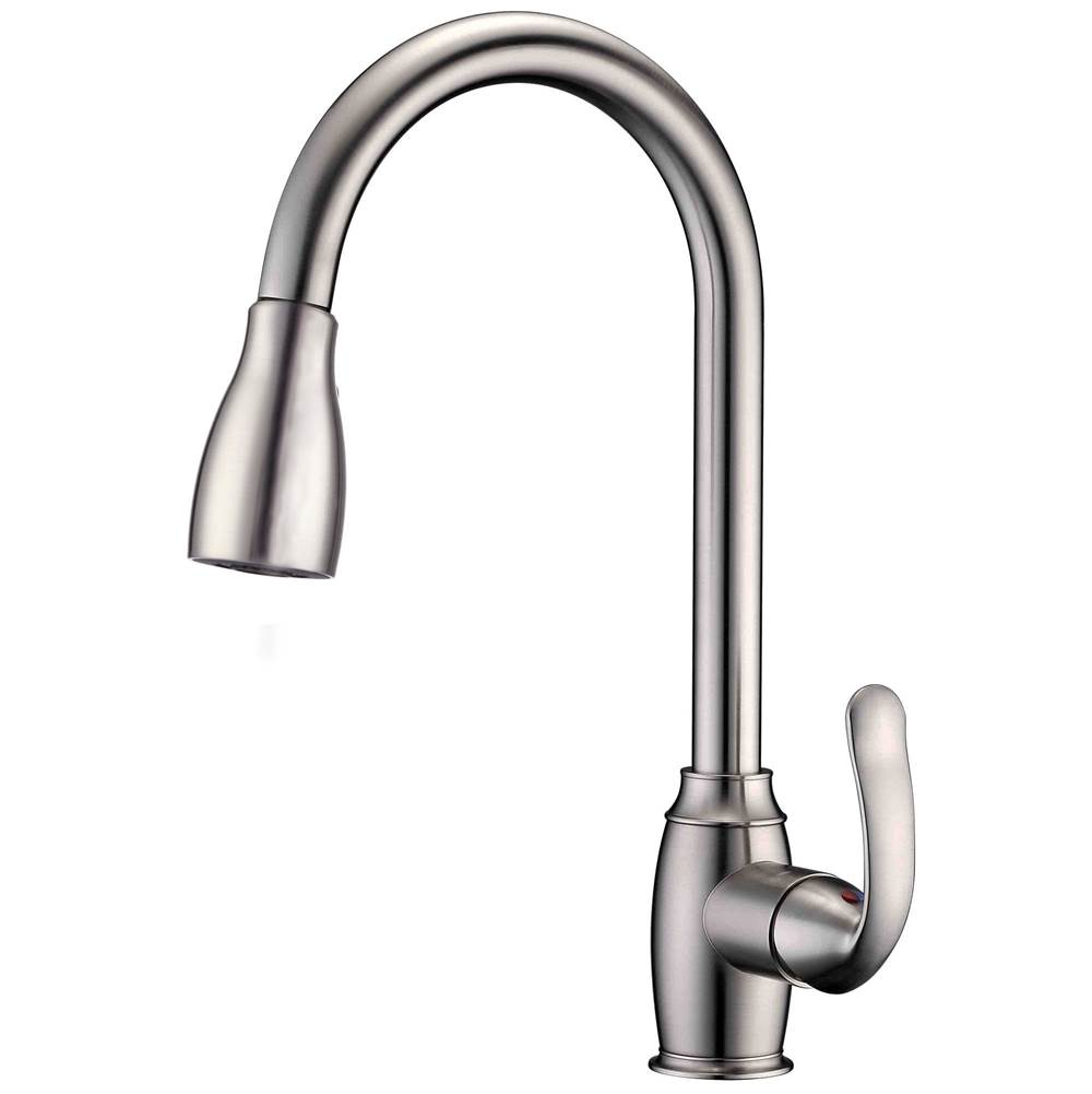 Barclay Pull Out Faucet Kitchen Faucets item KFS409-L4-BN