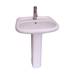 Barclay - B/3-258WH - Complete Pedestal Bathroom Sinks