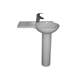 Barclay - RB271-WH - Vessel Only Pedestal Bathroom Sinks