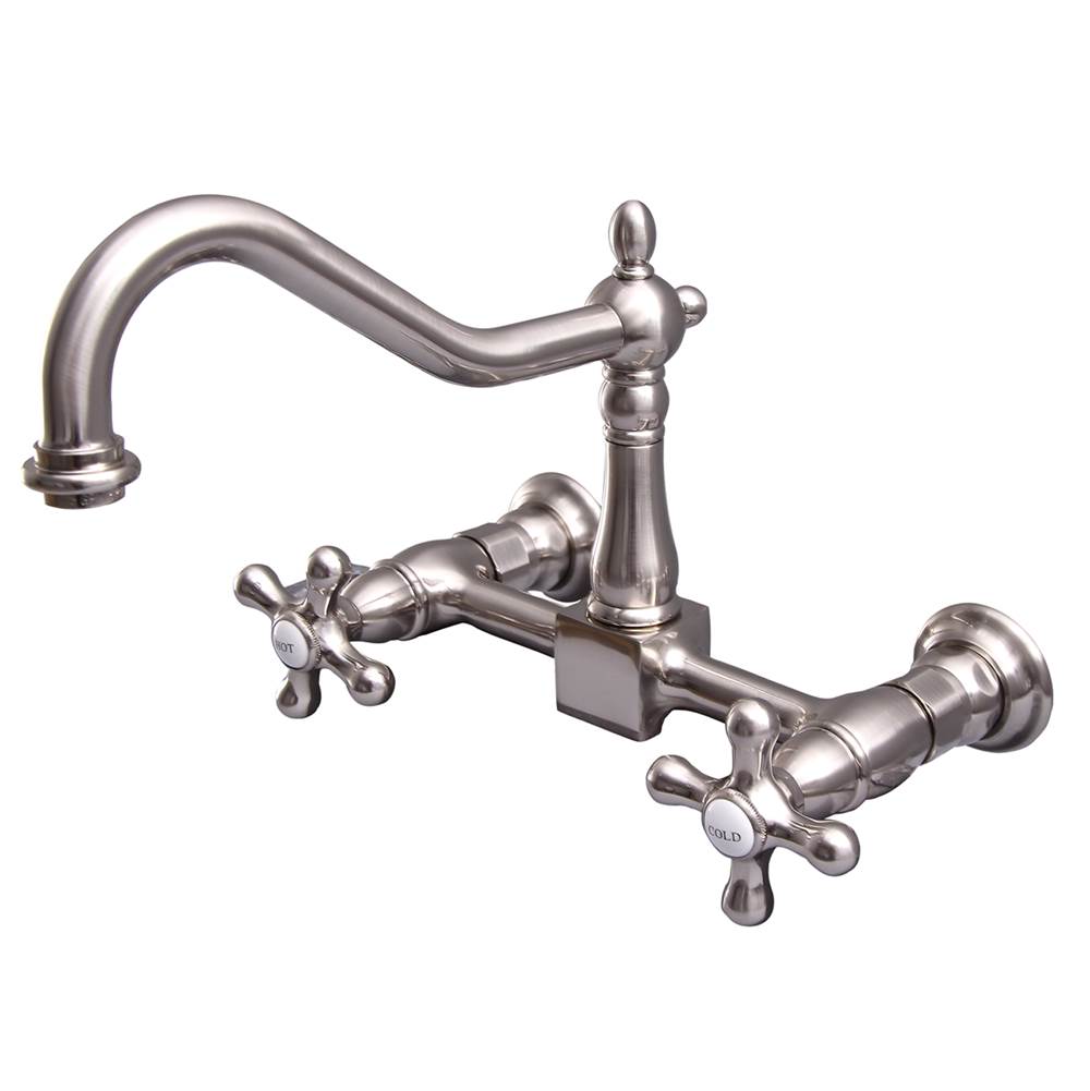 Barclay Deck Mount Roman Tub Faucets With Hand Showers item KF104-BN