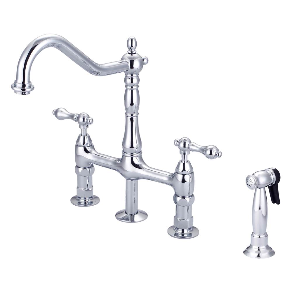 Barclay Bridge Kitchen Faucets item KFB508-ML-CP
