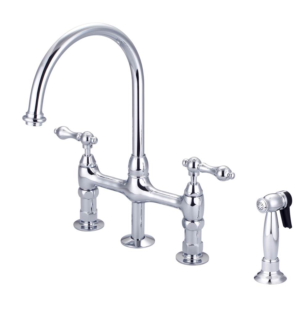 Barclay Bridge Kitchen Faucets item KFB512-ML-CP
