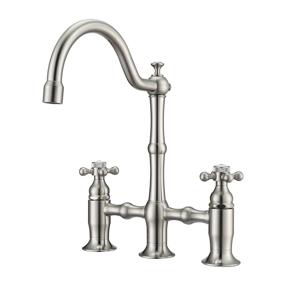 Barclay Bridge Kitchen Faucets item LFB500-MC-BN