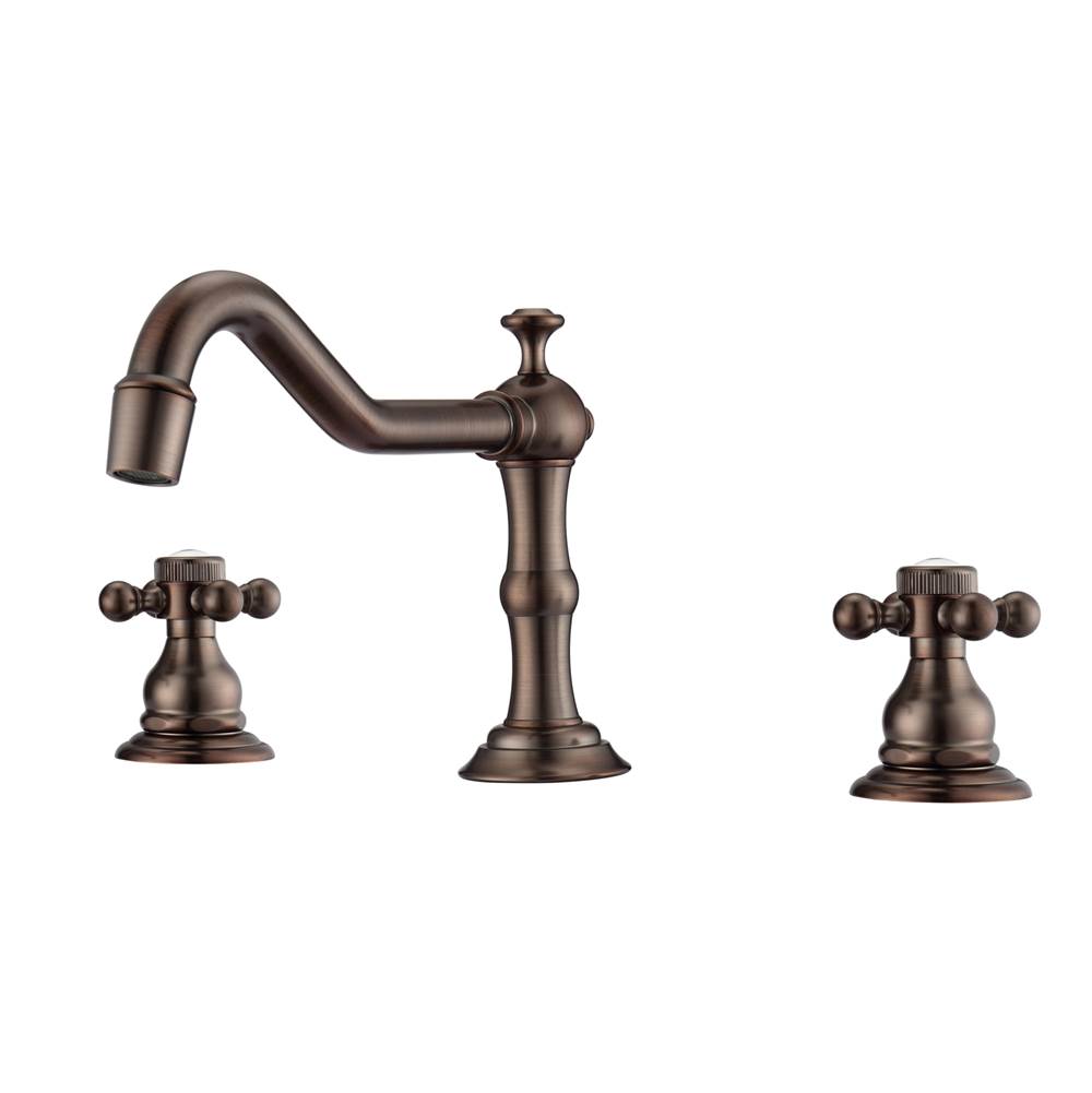 SPS Companies, Inc.BarclayRoma 8''cc Lav Faucet, withHoses,Button Cross Handles,ORB