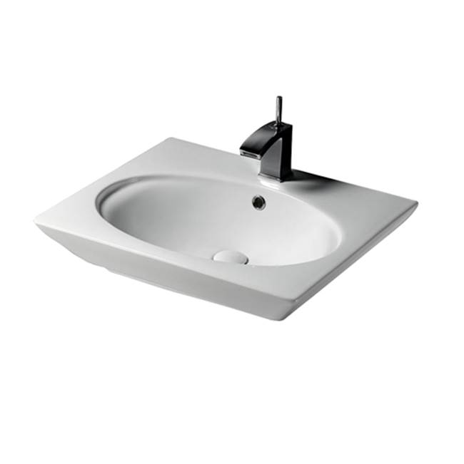Barclay Vessel Only Pedestal Bathroom Sinks item B/3-371WH