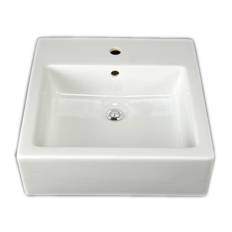 Barclay Wall Mount Bathroom Sinks item 4-468WH