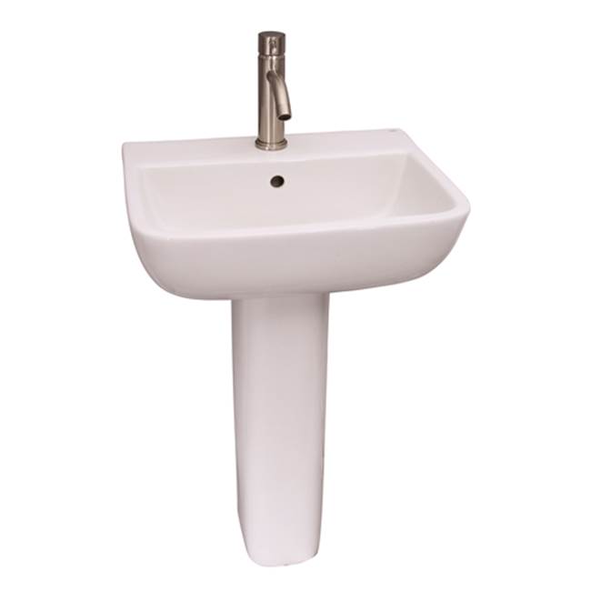 Barclay Complete Pedestal Bathroom Sinks item 3-218WH
