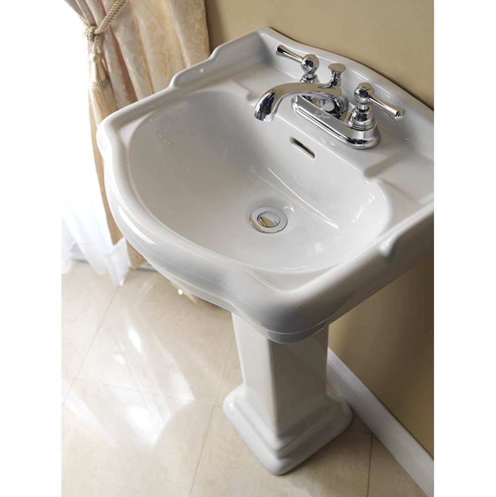 Barclay Complete Pedestal Bathroom Sinks item B/3-871WH