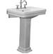 Barclay - 3-644WH - Complete Pedestal Bathroom Sinks