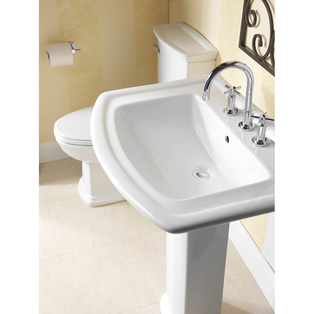 Barclay Complete Pedestal Bathroom Sinks item B/3-418WH