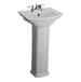 Barclay - B/3-388WH - Complete Pedestal Bathroom Sinks