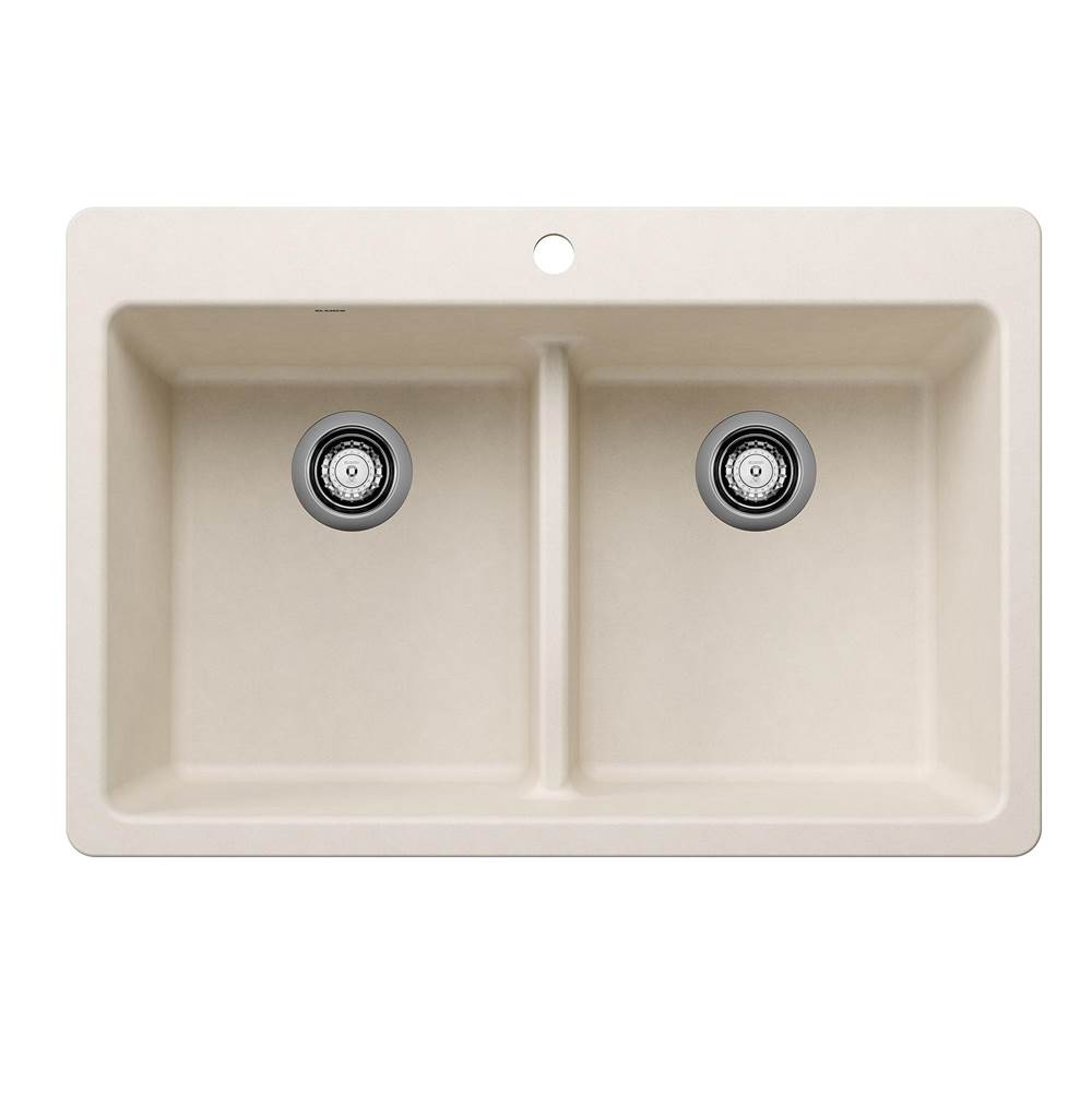 SPS Companies, Inc.BlancoLiven Equal Double Low Divide Dual Mount - Soft White