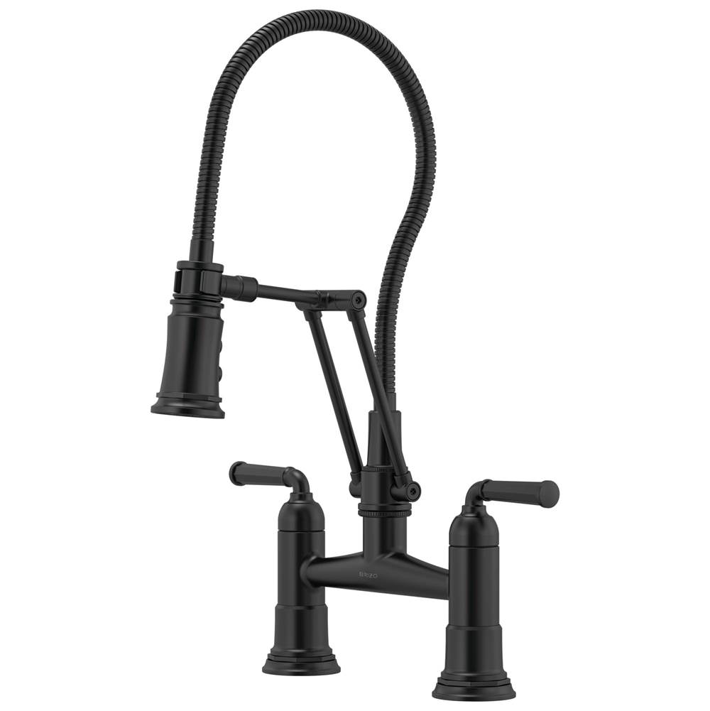 Brizo Retractable Faucets Kitchen Faucets item 62174LF-BL