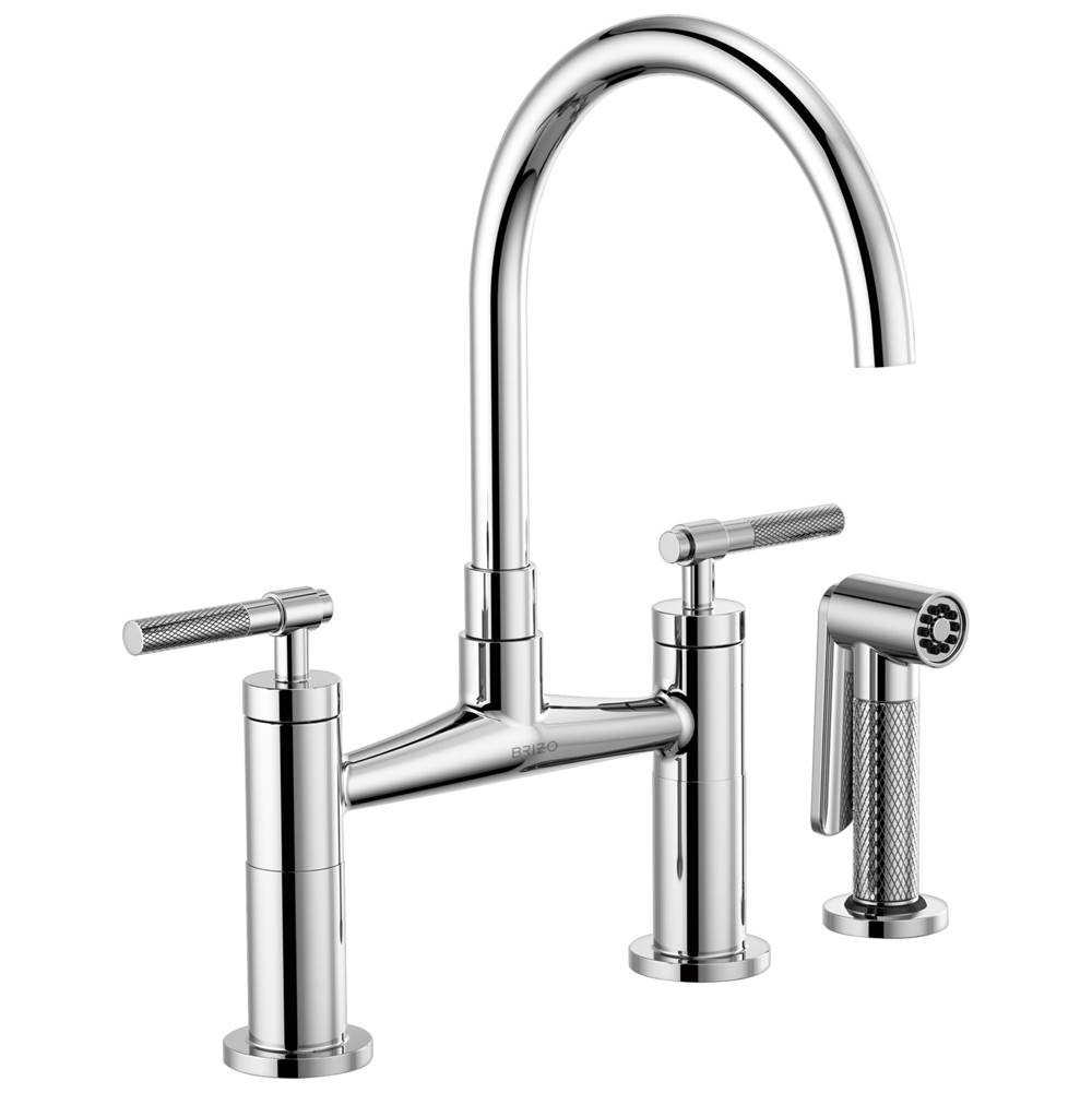 Brizo Three Hole Kitchen Faucets item 62543LF-PC