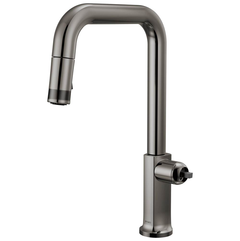 Brizo Retractable Faucets Kitchen Faucets item 63007LF-BNXLHP-L