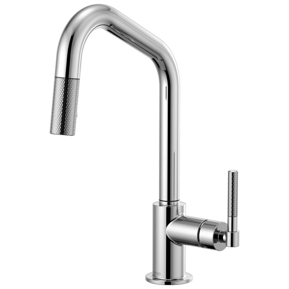 SPS Companies, Inc.BrizoLitze® Pull-Down Faucet with Angled Spout and Knurled Handle
