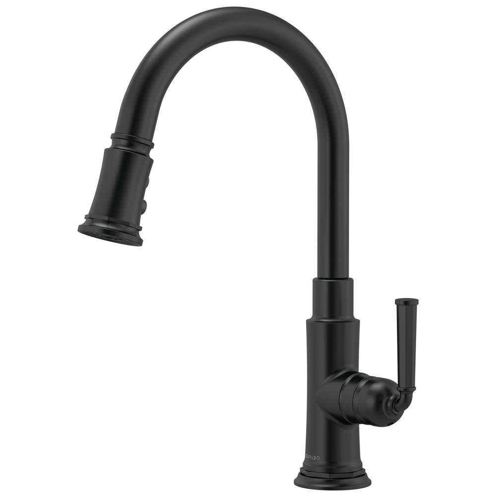 Brizo Retractable Faucets Kitchen Faucets item 63074LF-BL