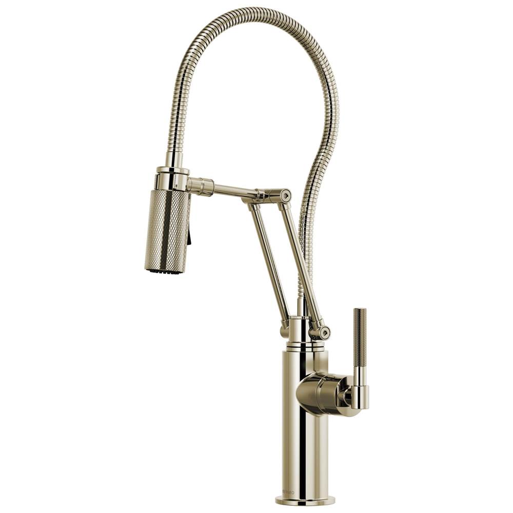 Brizo Retractable Faucets Kitchen Faucets item 63143LF-PN