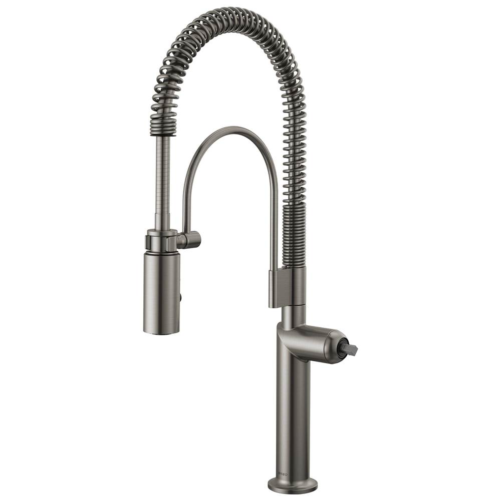Brizo Retractable Faucets Kitchen Faucets item 63375LF-SLLHP