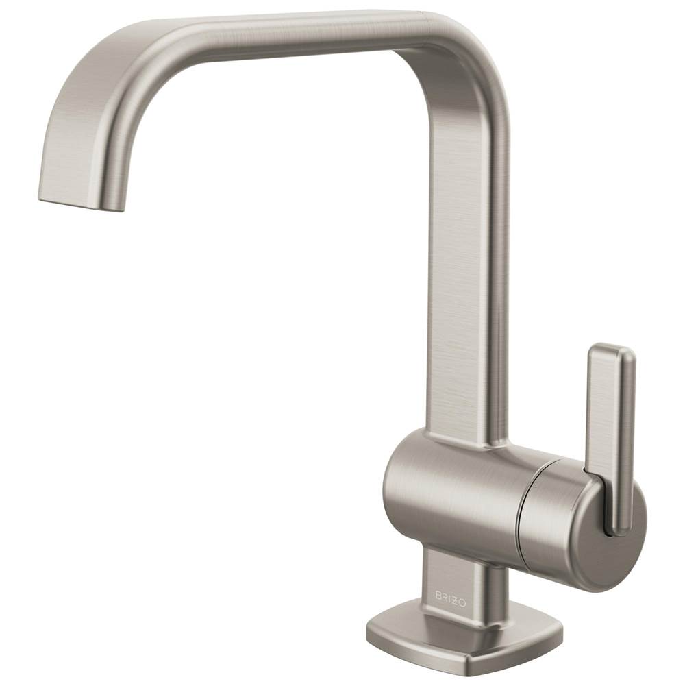 Brizo Single Hole Bathroom Sink Faucets item 65067LF-NK-ECO