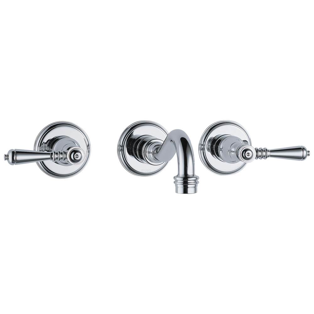 SPS Companies, Inc.BrizoTresa® Two-Handle Wall Mount Lavatory Faucet with Lever Handles 1.5 GPM