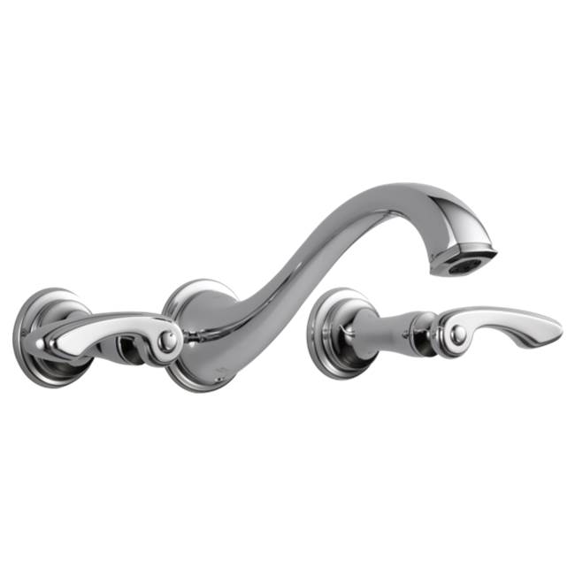 SPS Companies, Inc.BrizoCharlotte® Two-Handle Wall Mount Lavatory Faucet - Less Handles 1.5 GPM