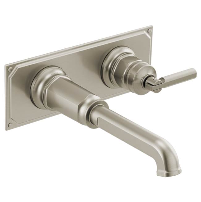SPS Companies, Inc.BrizoInvari® Two-Hole, Single-Handle Wall Mount Lavatory Faucet - Less Handle 1.5 GPM